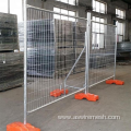 Pedestrian isolation guardrail fence